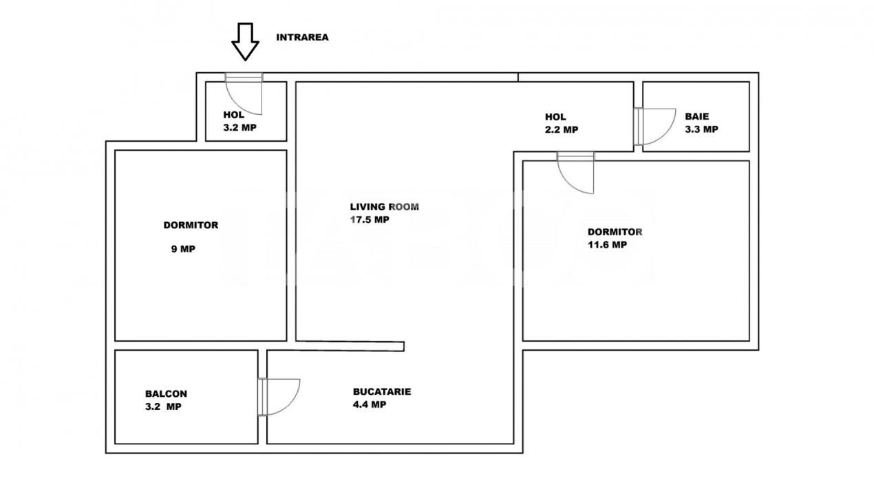 Apartament cu 3 camere de vânzare în Mihai Viteazul, Sibiu – fotografia 5 din 22
