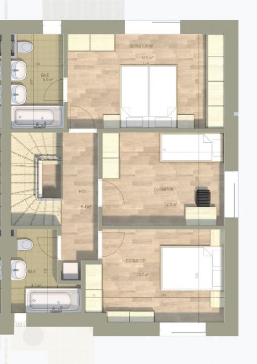 Casă cu 4 camere de vânzare în Central, Otopeni – fotografia 13 din 14