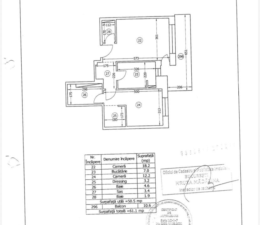 Apartament cu 2 camere de vânzare în Aviației, București – fotografia 15 din 15