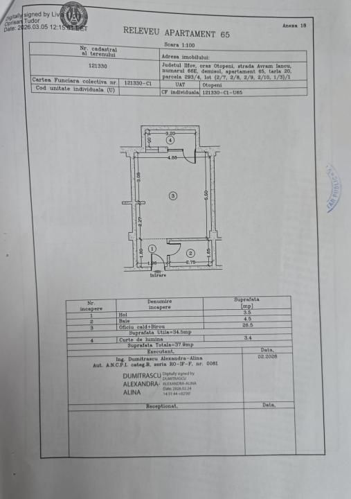 Garsonieră cu 1 cameră de vânzare în Central, Otopeni – fotografia 8 din 12