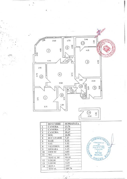 Apartament cu 4 camere de vânzare în Unirii, București – fotografia 29 din 30