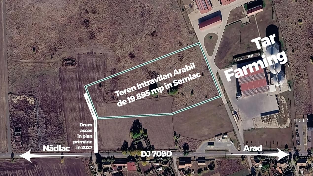 Teren de vânzare în Semlac – fotografia 2 din 2