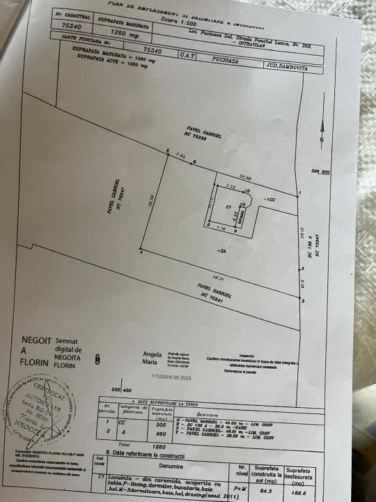 Casă cu 5 camere de vânzare în Central, Pucioasa-Sat – fotografia 19 din 19