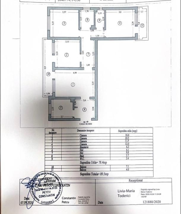 Apartament cu 4 camere de vânzare în Tomis Nord, Constanța – fotografia 6 din 17