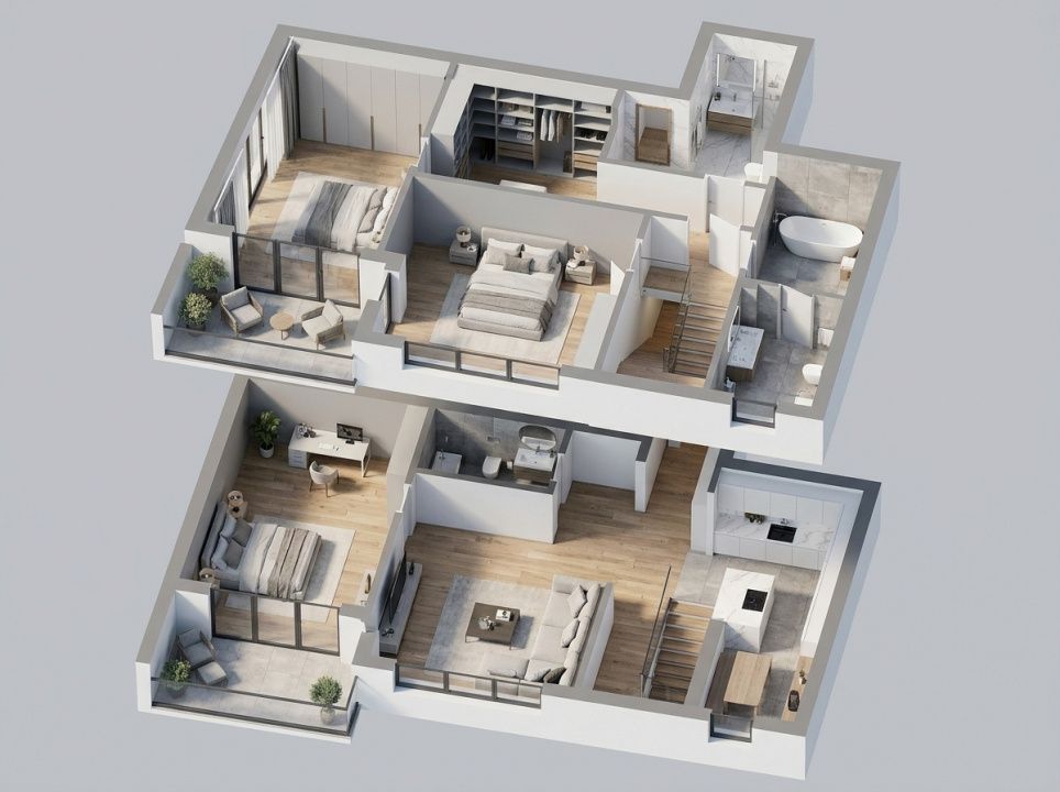Apartament cu 4 camere de vânzare în Floreasca, București – fotografia 9 din 9