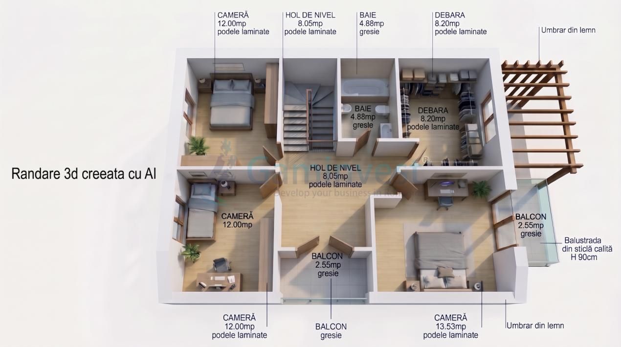 Casă cu 6 camere de vânzare în Central, Paleu – fotografia 12 din 25