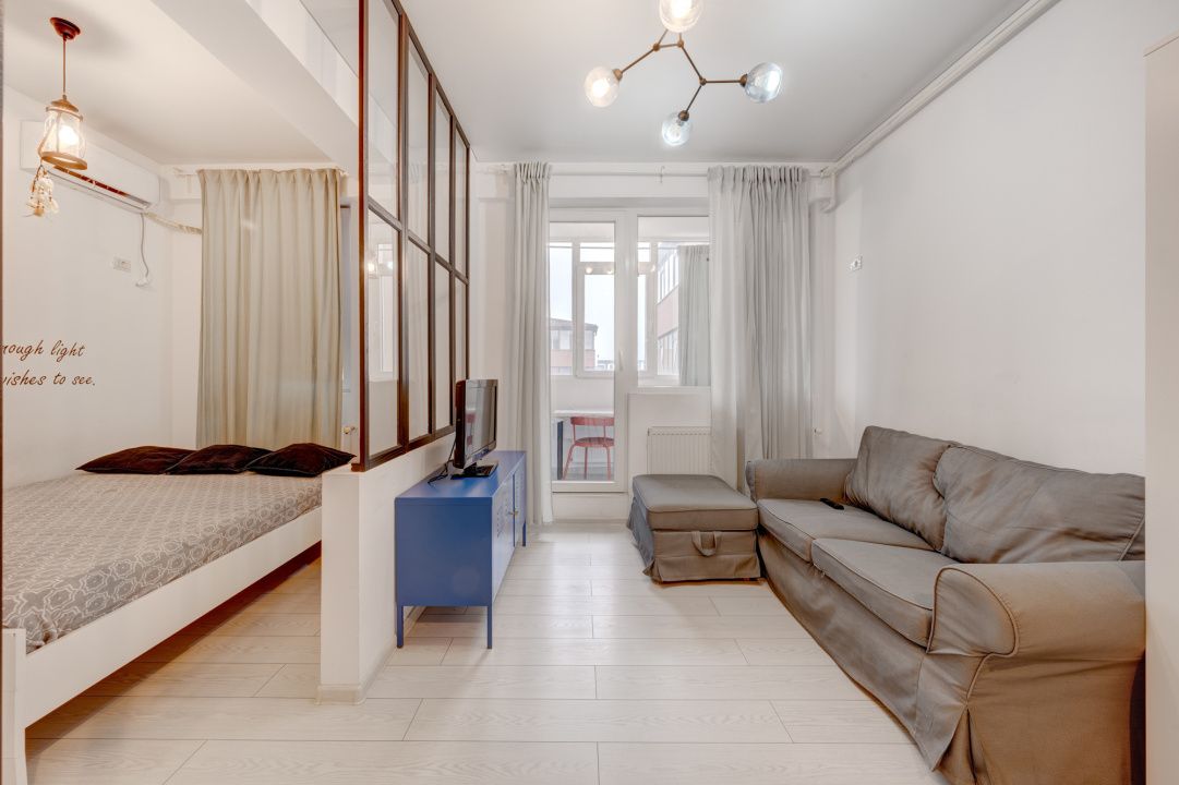 Garsonieră cu 1 cameră de vânzare în Central, Chiajna – fotografia 1 din 7