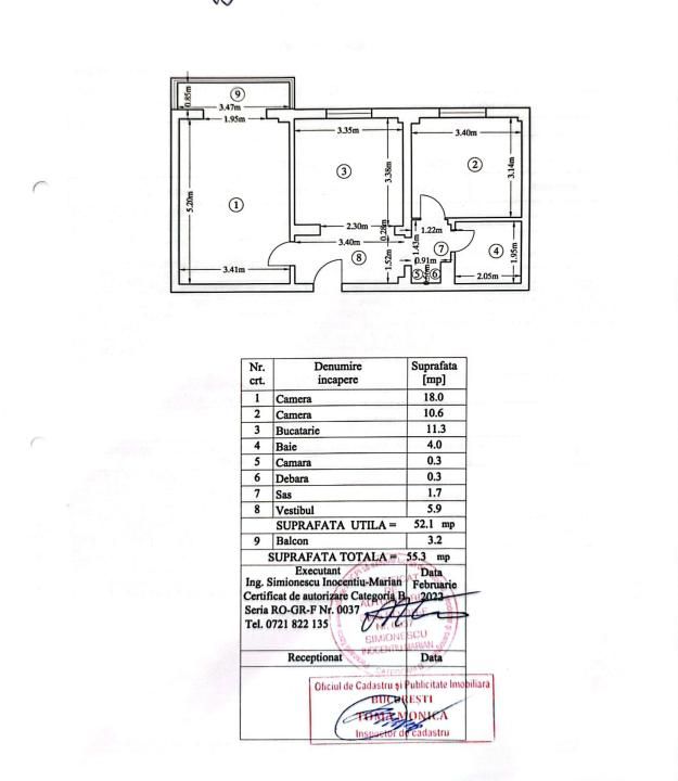 Apartament cu 2 camere de vânzare în Muncii, București – fotografia 11 din 11