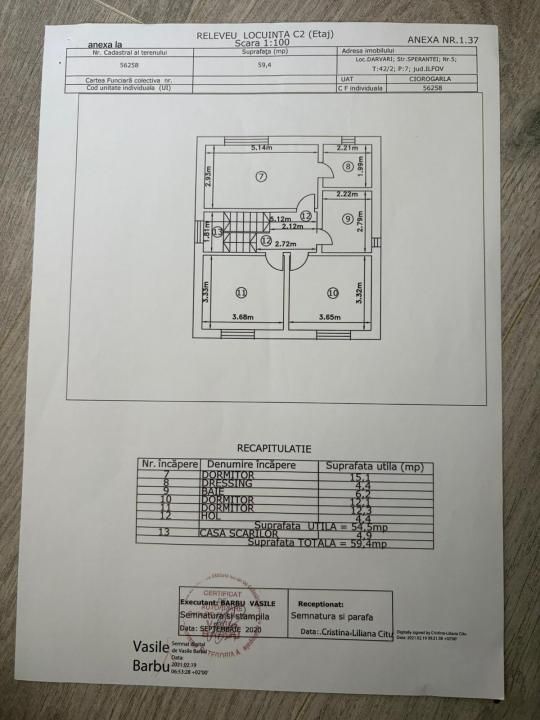 Casă cu 4 camere de vânzare în Domnești – fotografia 17 din 17