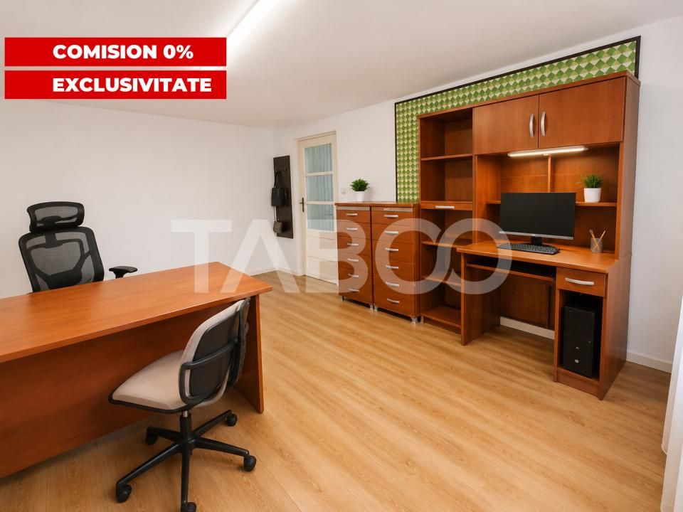 Spațiu de birouri cu 3 camere de vânzare în Sub Arini, Sibiu – fotografia 1 din 20