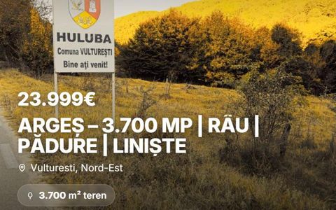 Teren de vânzare în Nord-Est, Vulturesti