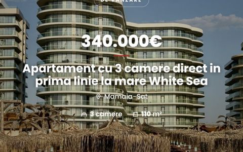 Apartament cu 3 camere de vânzare în Mamaia-Sat