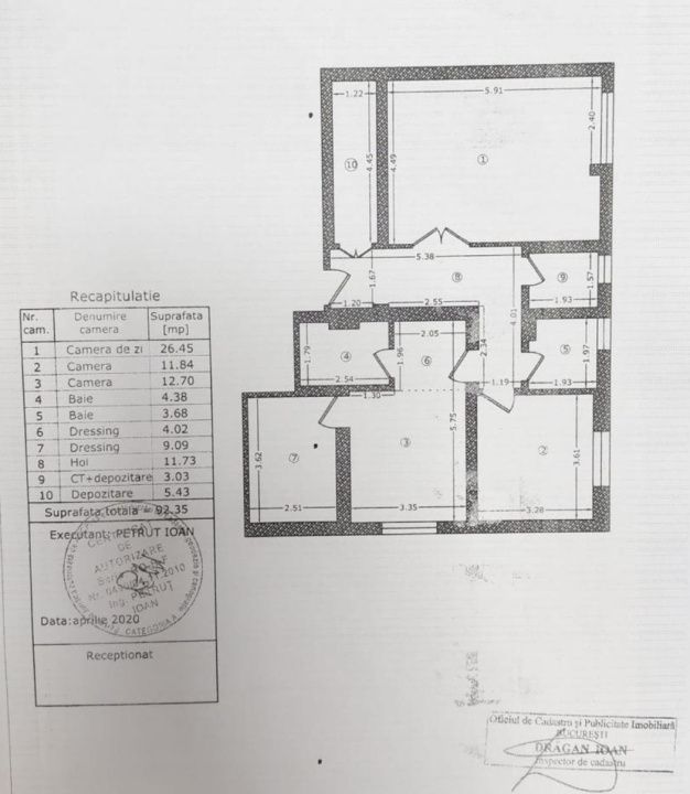 Apartament cu 3 camere de vânzare în Crângași, București – fotografia 3 din 19