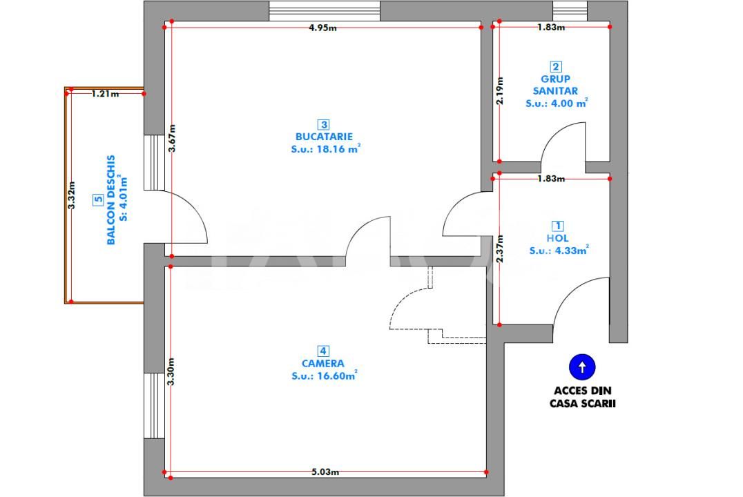 Apartament cu 2 camere de închiriat în Șelimbăr, Sibiu – fotografia 16 din 16